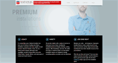 Desktop Screenshot of nationalinstallers.com
