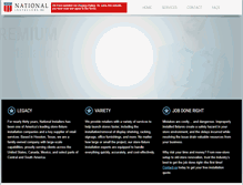 Tablet Screenshot of nationalinstallers.com